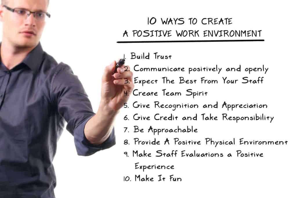 create a positive environment