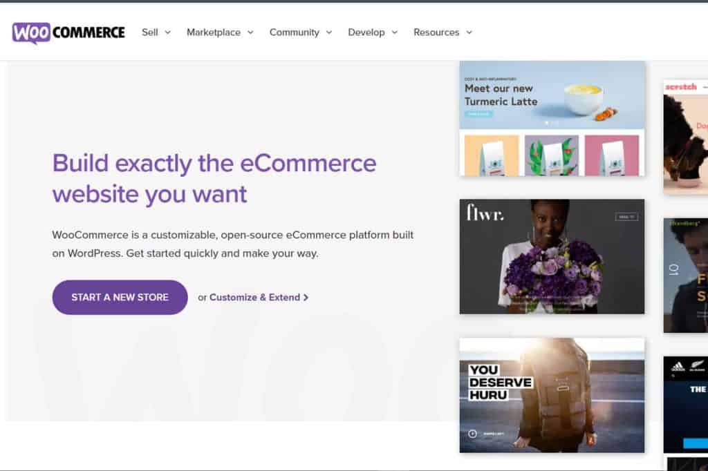 woocommerce e-commerce platform