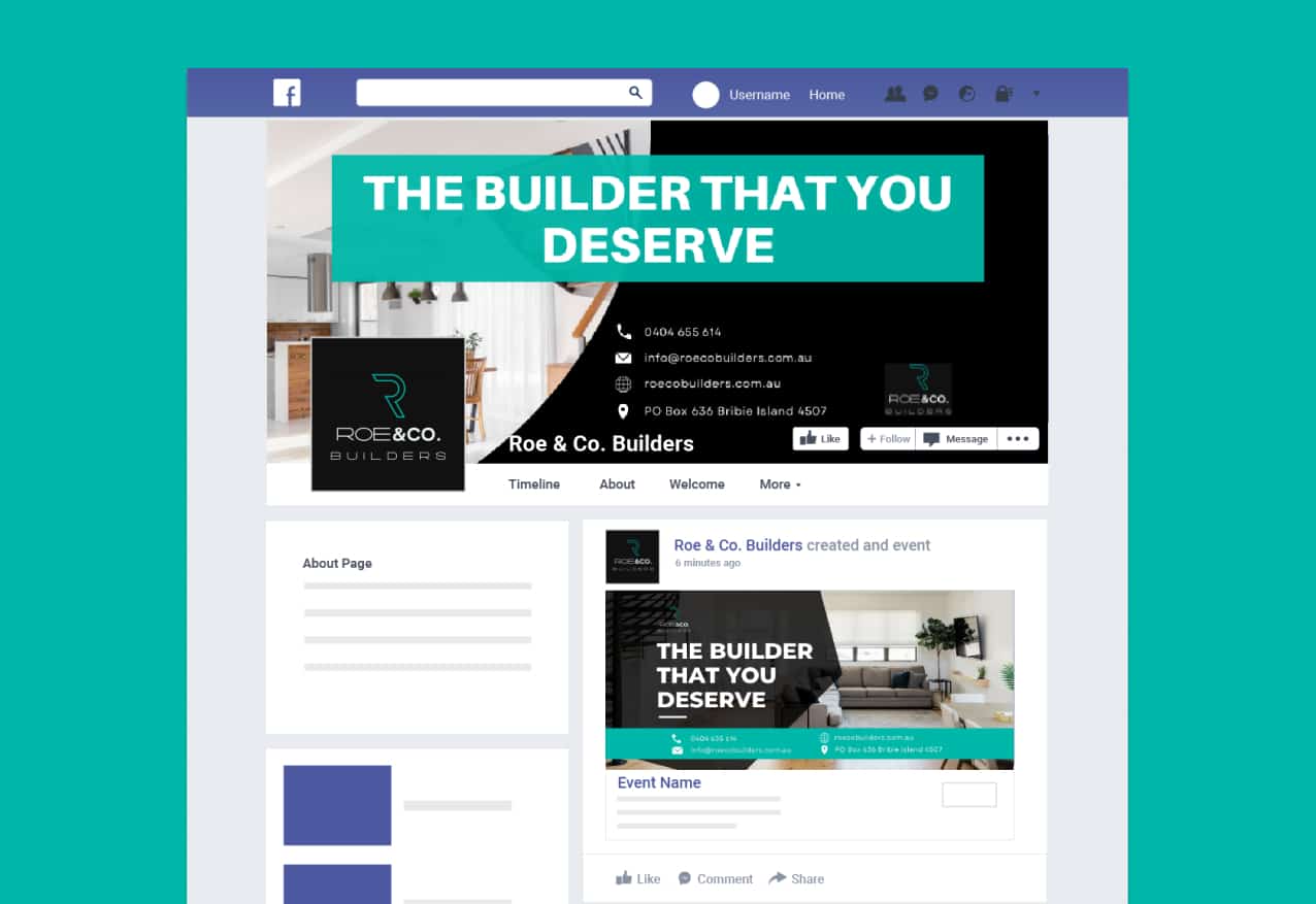 Roe & Co. Builders facebook page