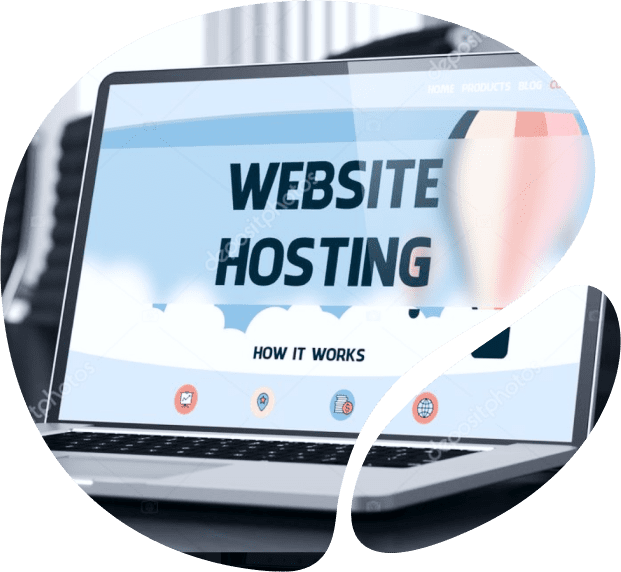 website hosting background image