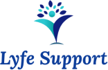 the lyffe support logo.