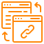 A SEO icon of a computer screen.