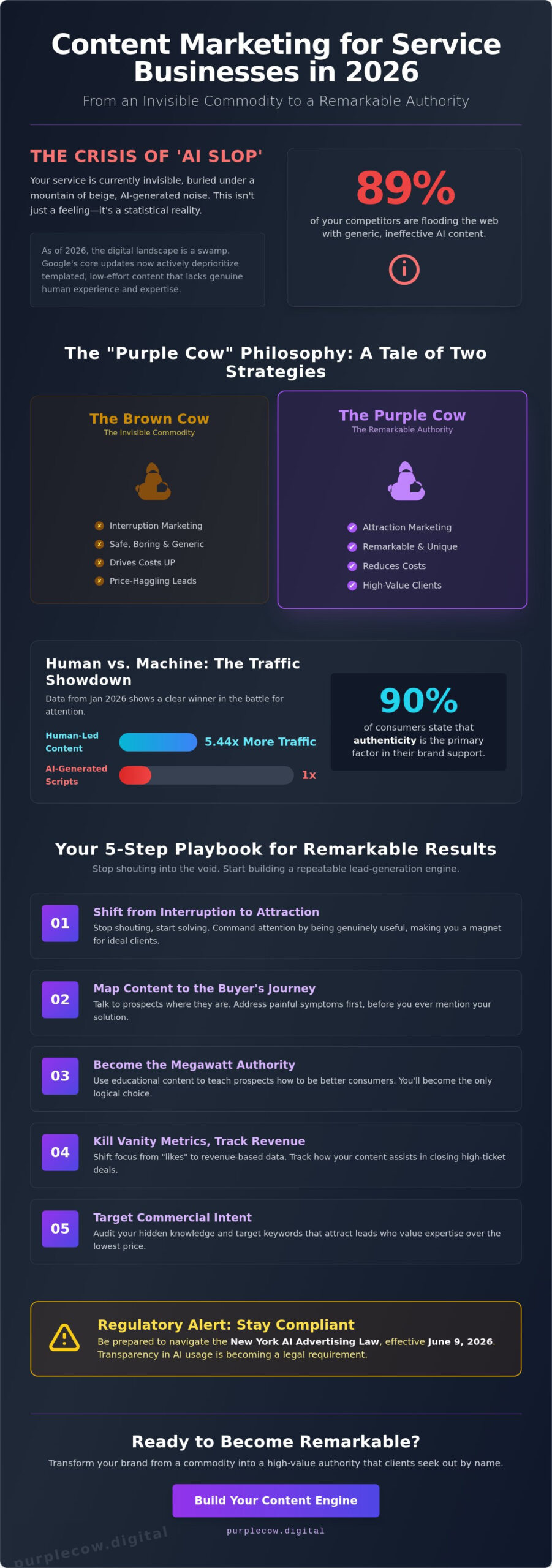 Content Marketing for Service Businesses: How to Be Remarkable in 2026