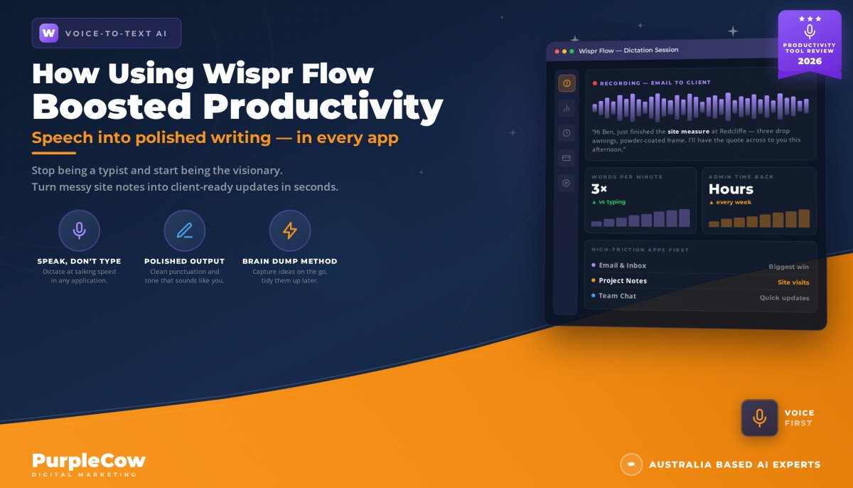 Using Whisper Flow to boost productivity with voice-to-text Ai