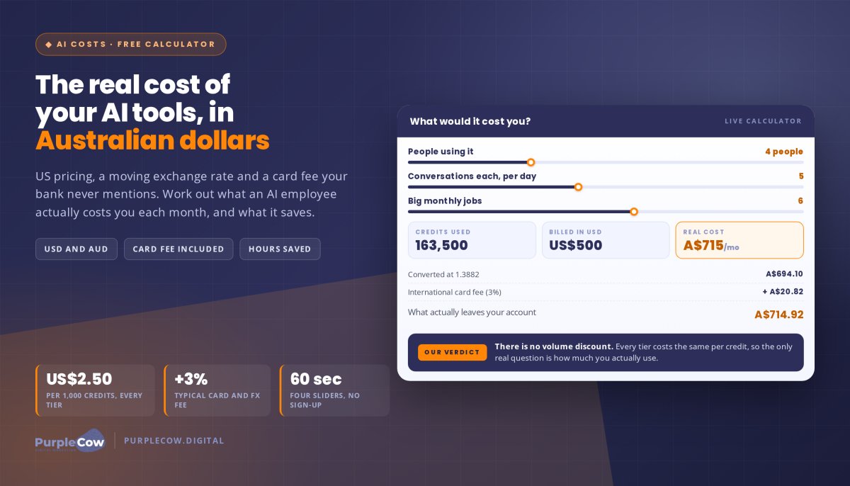 How to calculate the real cost of using Viktor or other AI tools. Our Viktor calculator will help you work out the exact cost.