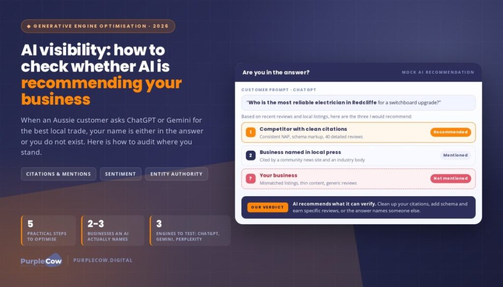 AI Visibility: How to Check Whether AI Is Recommending Your Business