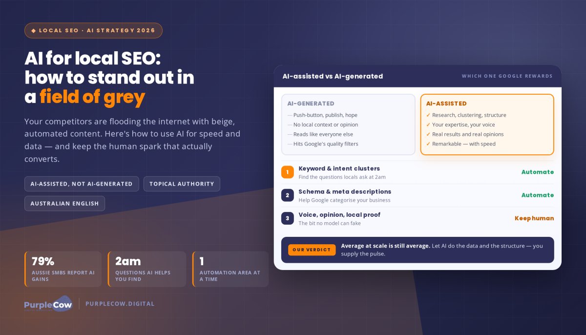 AI for Local SEO Strategy: How to Stand Out in a Field of Grey