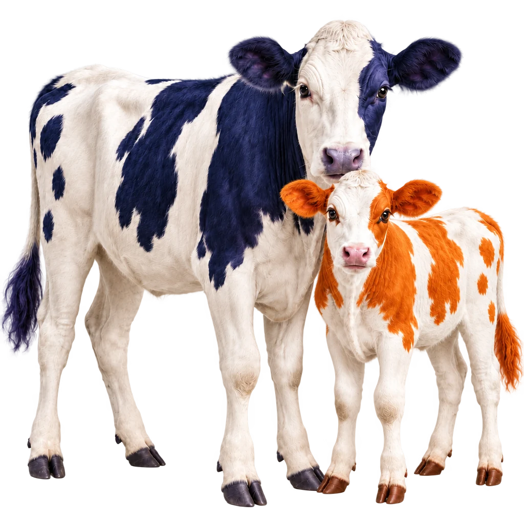 Clancy and Sydney, the PurpleCow AI employees
