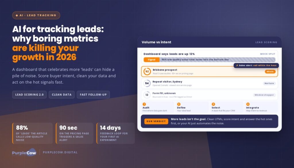 AI for Tracking Leads: Why Boring Metrics Are Killing Your Growth in 2026
