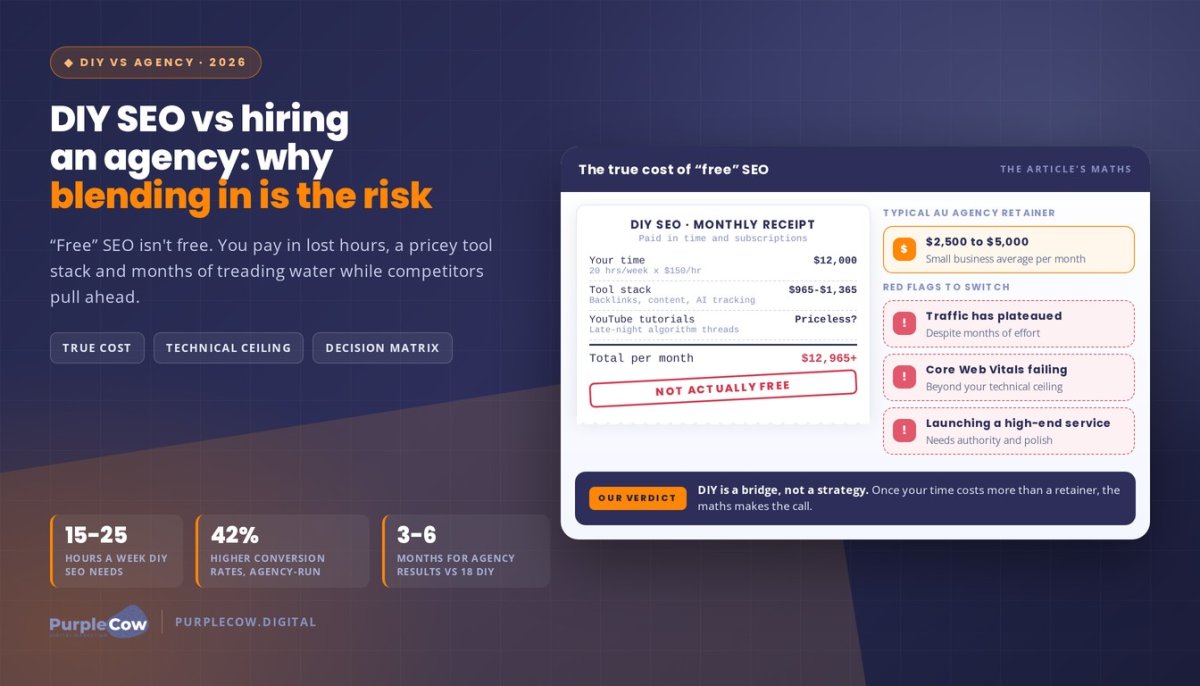 DIY SEO vs. Hiring an Agency: Why Blending In is Your Biggest Risk in 2026