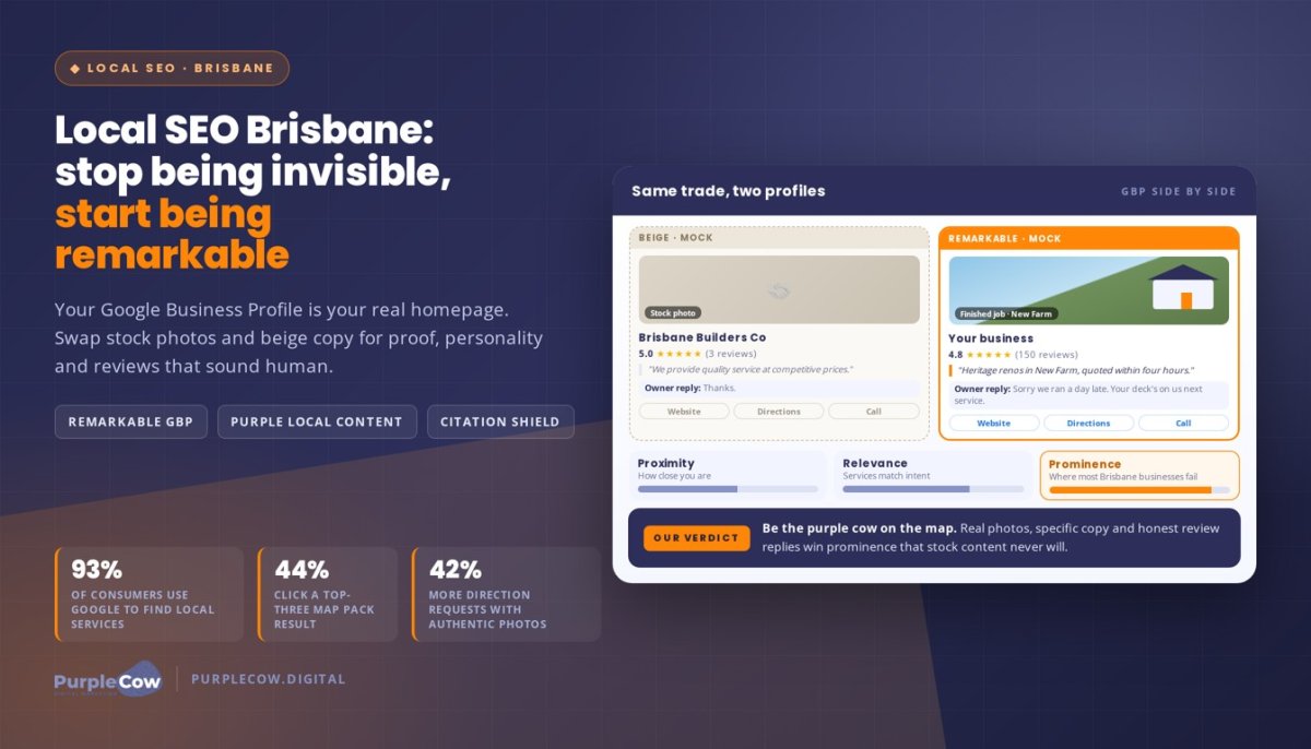 Local SEO Brisbane: How to Stop Being Invisible and Start Being Remarkable