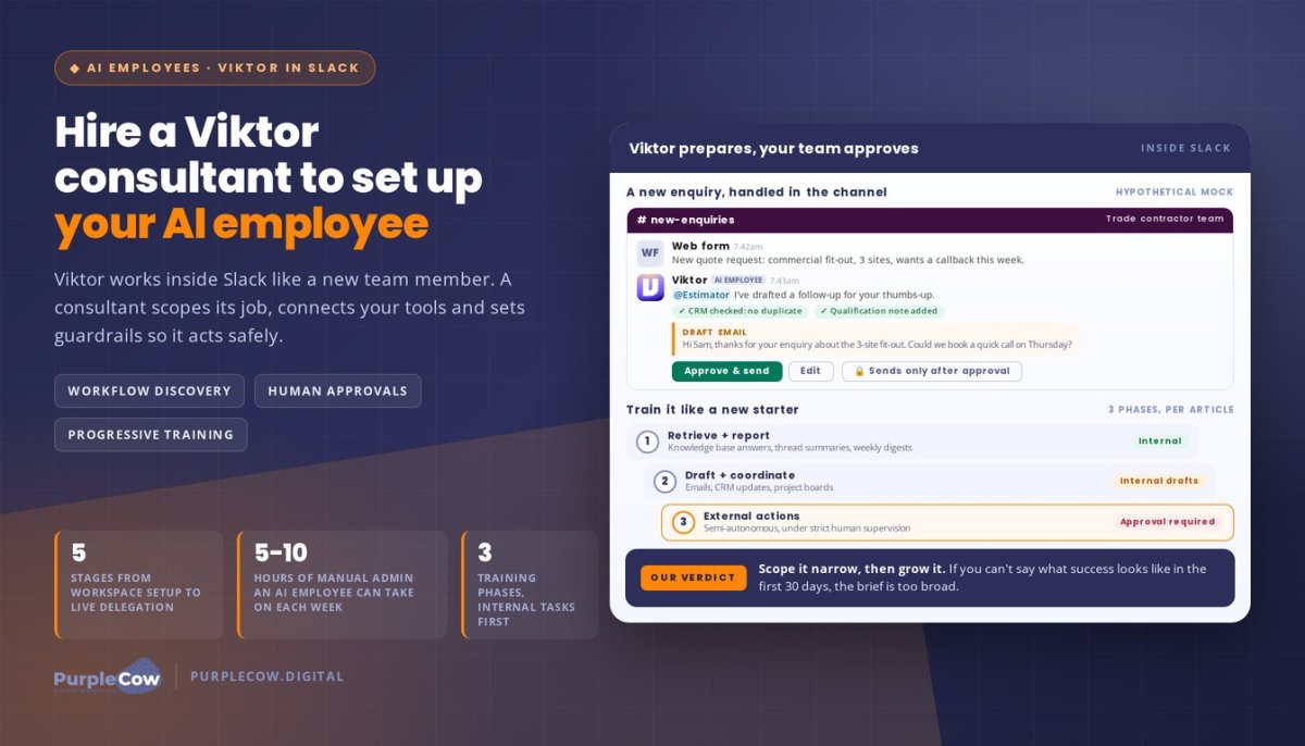 Hire a VIKTOR Consultant: Scale Custom Web Apps